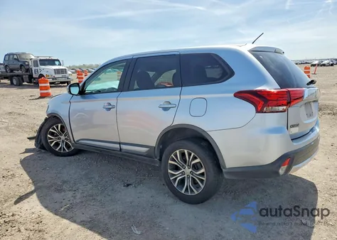 2016 Mitsubishi Outlander Se from USA, damaged, VIN JA4AD3A36GZ016478